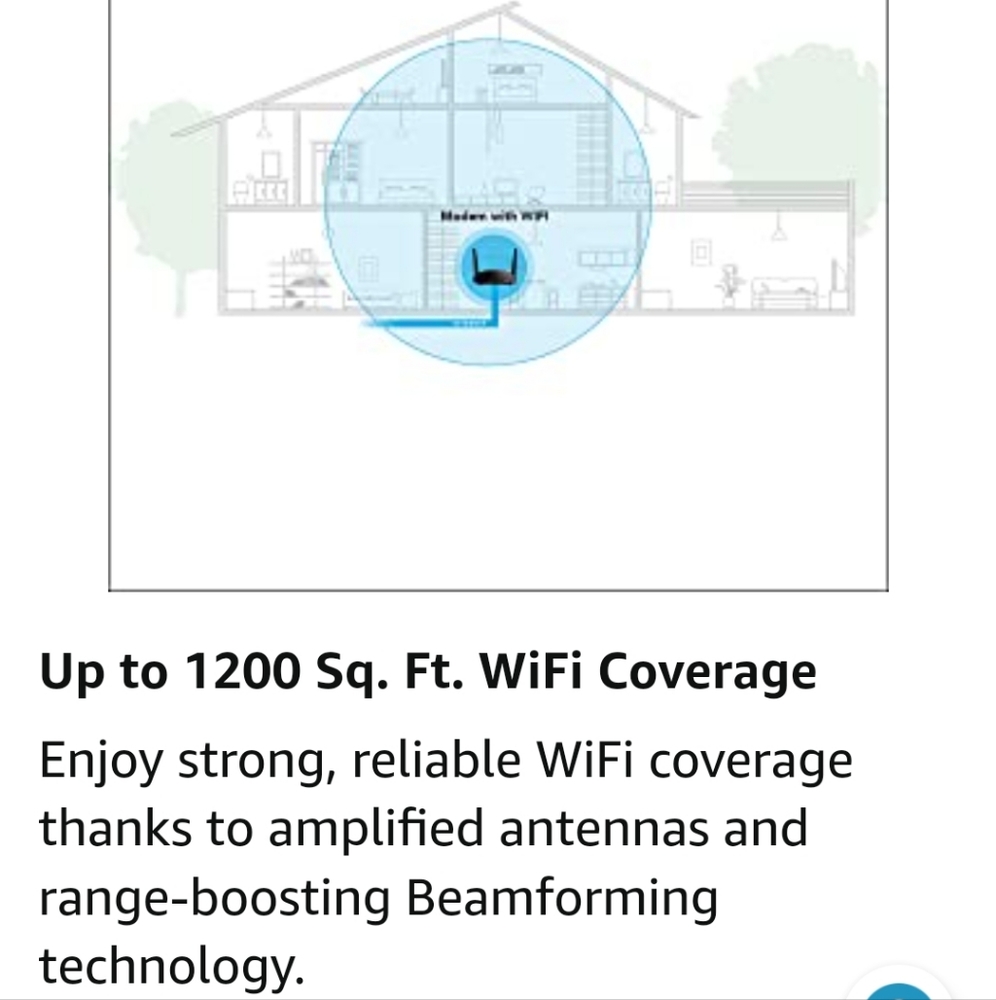 NETGEAR AC1200 Dual Band Cable Modem WiFi Router - Picture 2 of 8